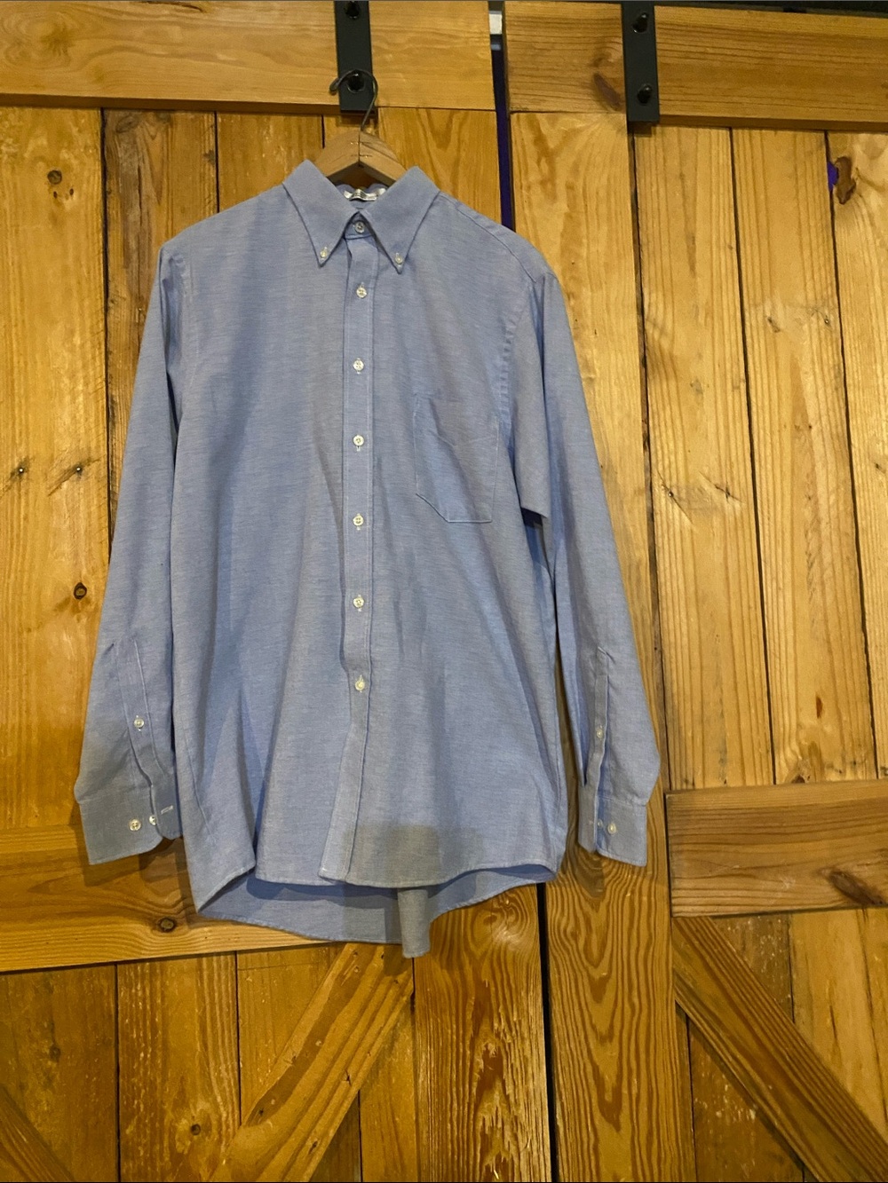 Van Heusen Light Blue Button-Down Casual Shirt